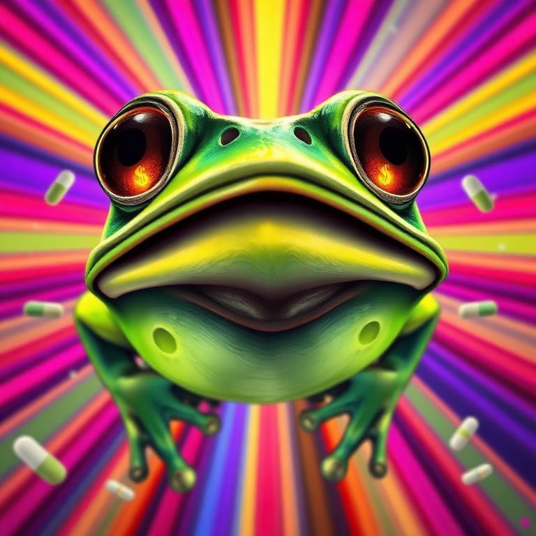 Hypno Frog — Pump Road style render